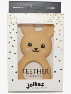 Jellystone Designs  Kanin Bidering Silikone, Tan