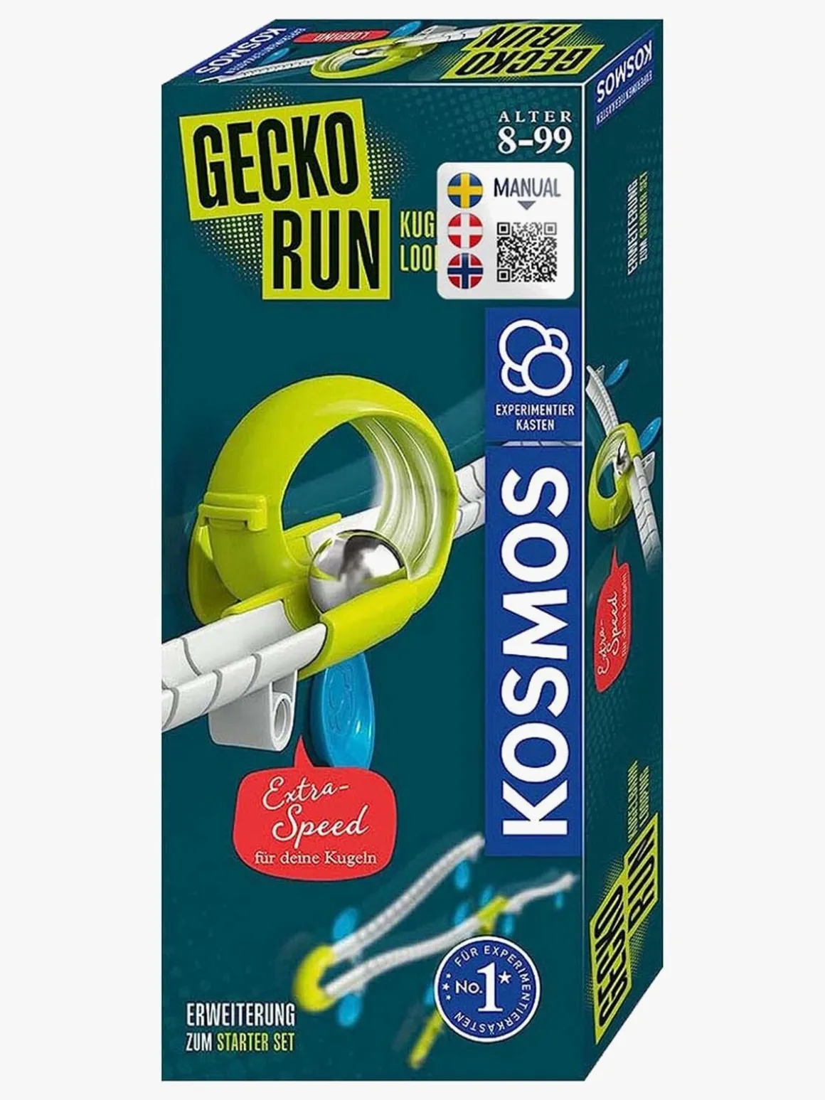 Kosmos Gecko Run Looping Udvidelsespakke Kuglelabyrint