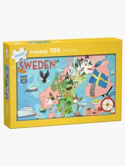 Kärnan Puslespil Sverige 100 Brikker