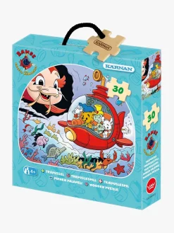 Kärnan Træpuslespil Bamse Verdens Stærkeste Bjørn og Havets Hemmelighed 30 Brikker