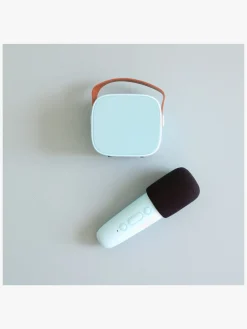 Lalarma Bluetooth-højttaler med Trådløs Mikrofon, Blå