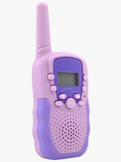 Lalarma Mix And Match Walkie Talkie med 3km Rækkevidde, Lilla