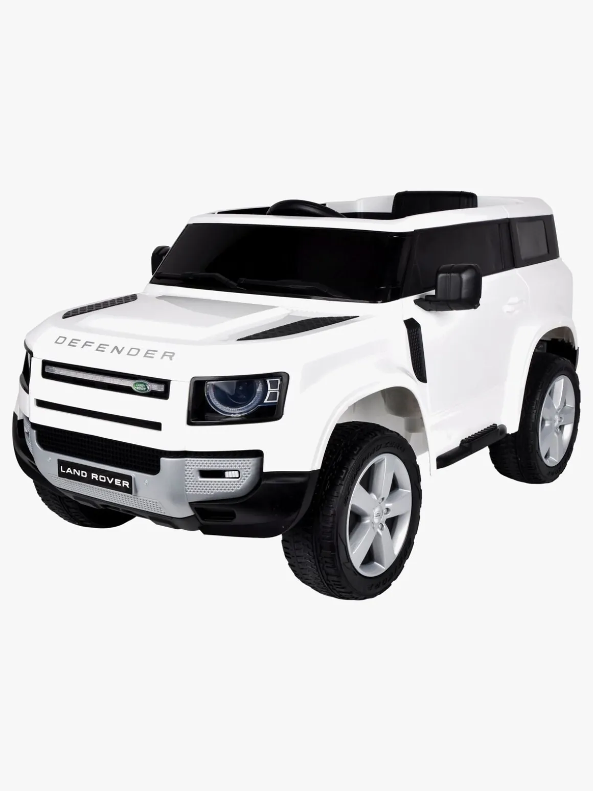 Land Rover Defender Elbil, Hvid