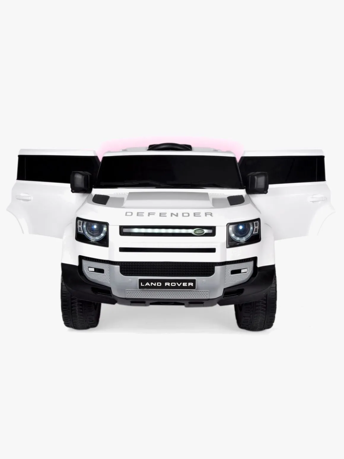 Land Rover Defender Elbil, Hvid