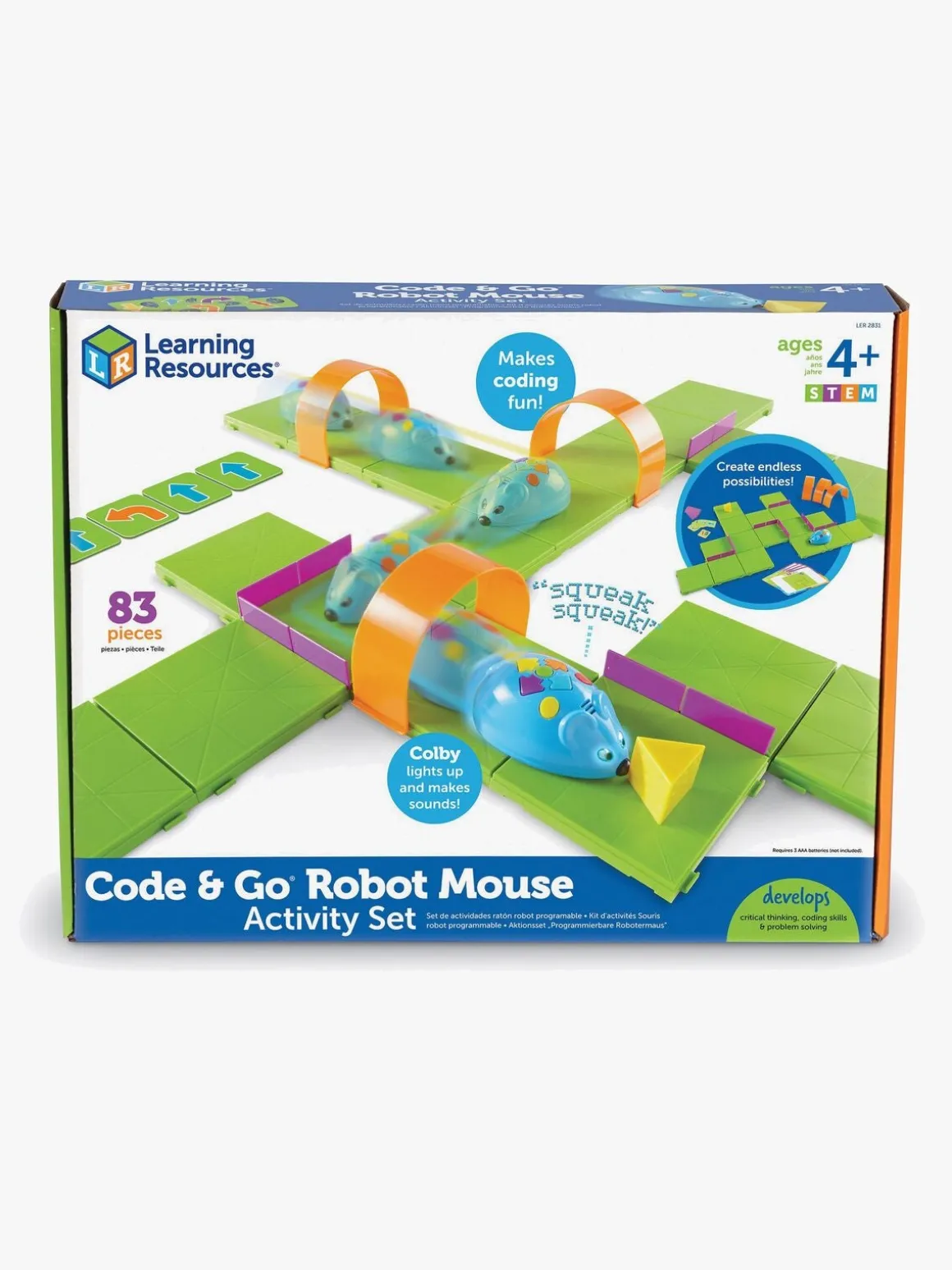Learning Resources Code & Go Interaktivt Legesæt Robot Mouse