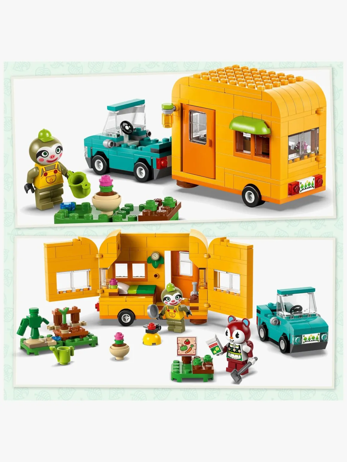 LEGO Animal Crossing 77054 Leif med campingvogn og havebutik