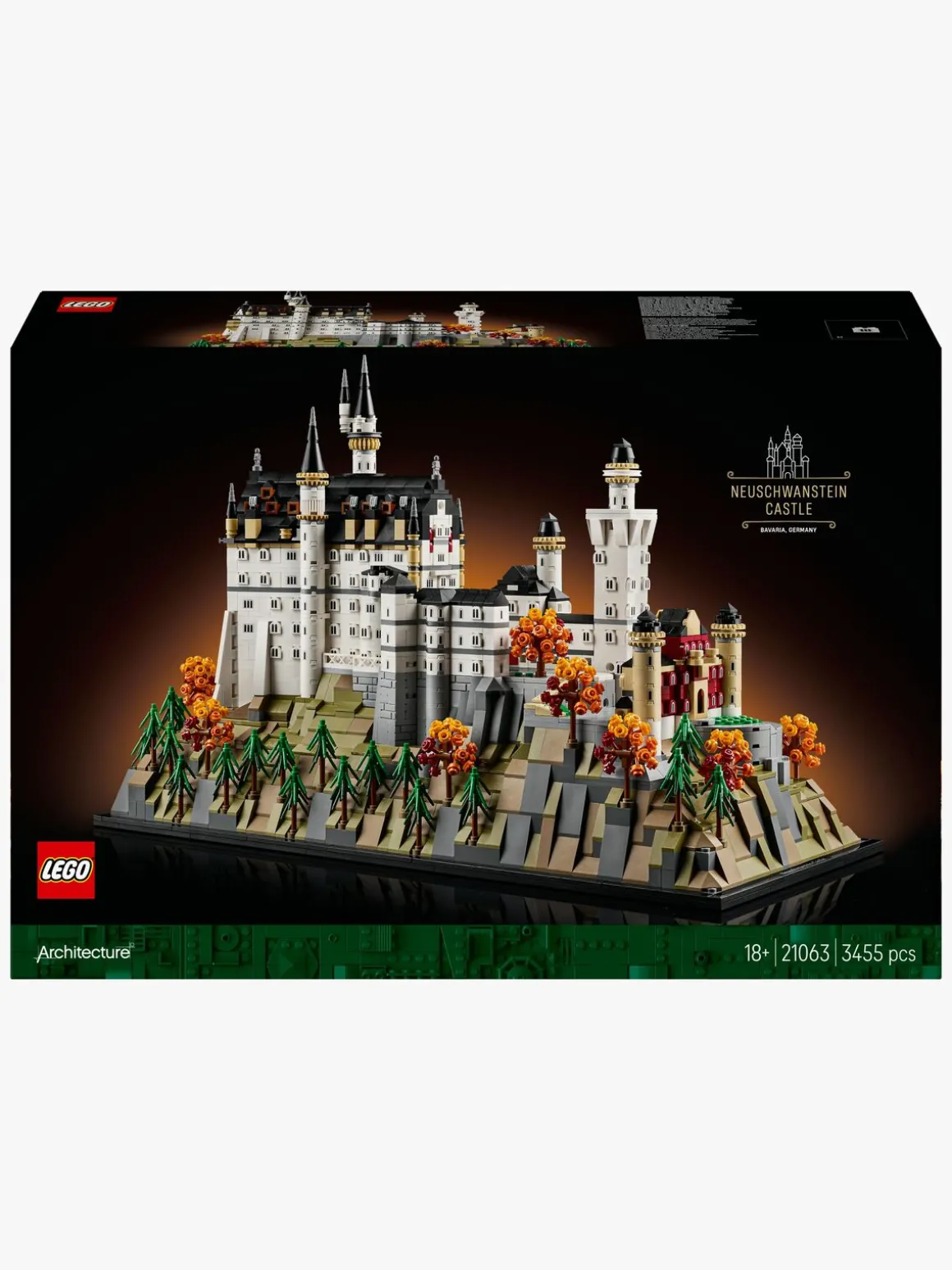 LEGO Architecture 21063 Neuschwanstein Slot