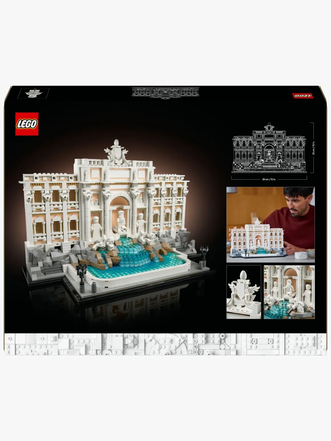 LEGO Architecture 21062 Trevi-fontænen