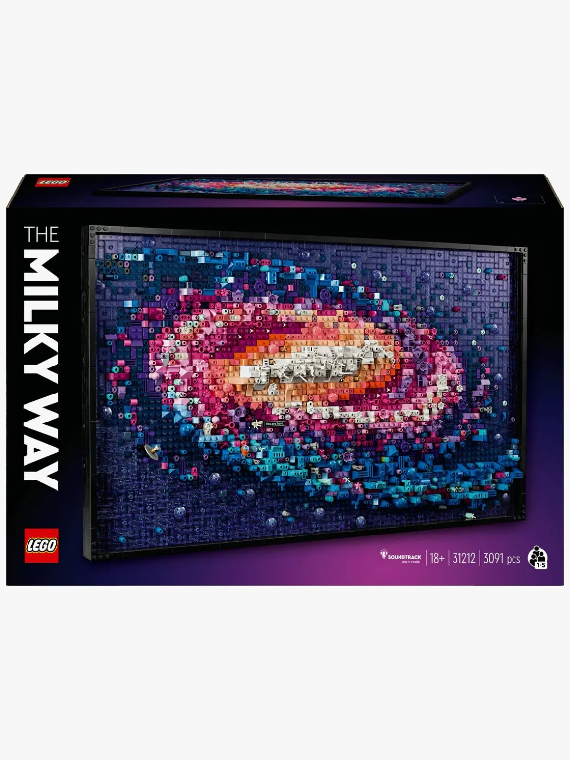 LEGO ART 31212 Galaksen Mælkevejen