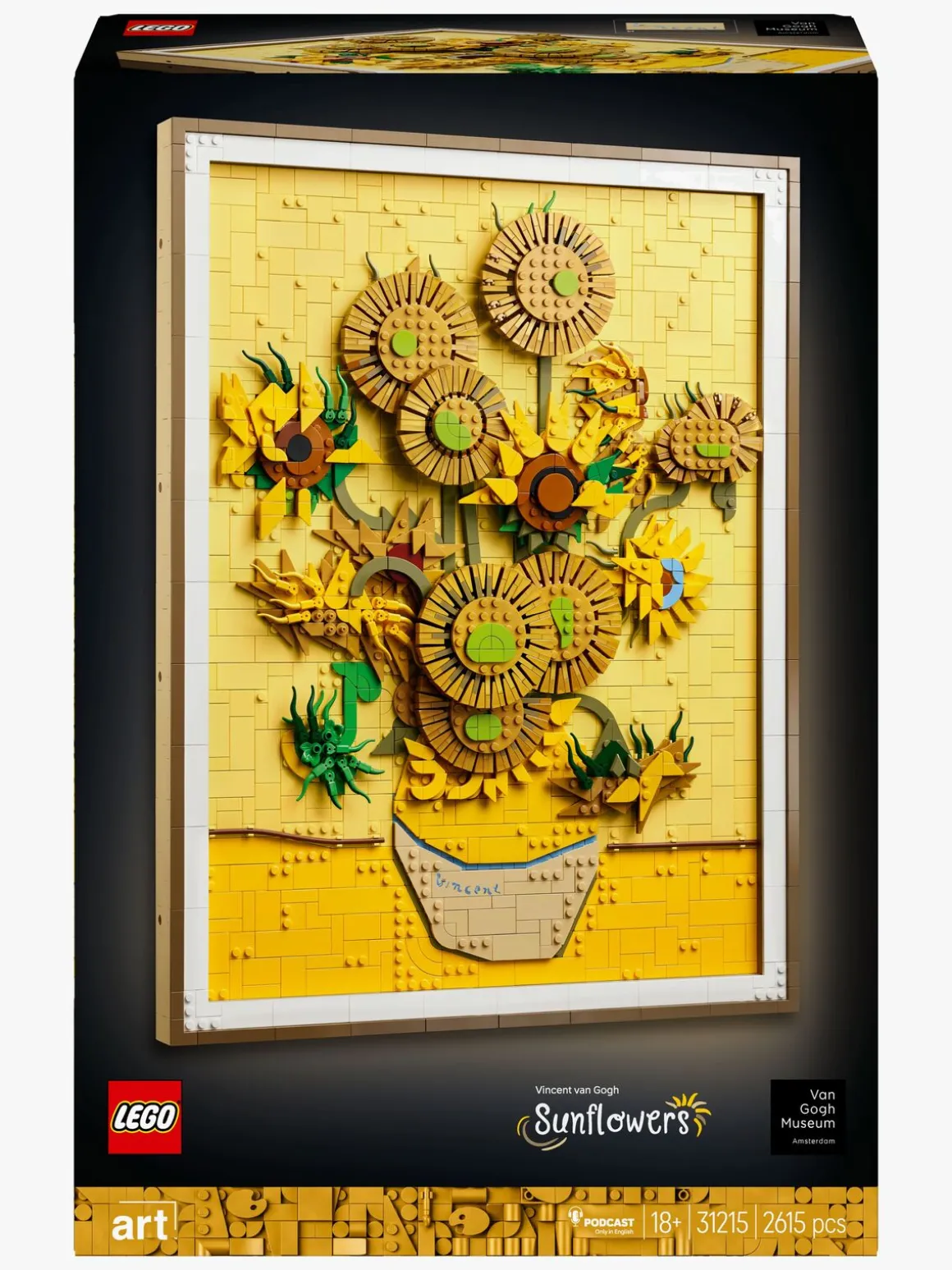 LEGO ART 31215 Vincent van Gogh – Solsikker