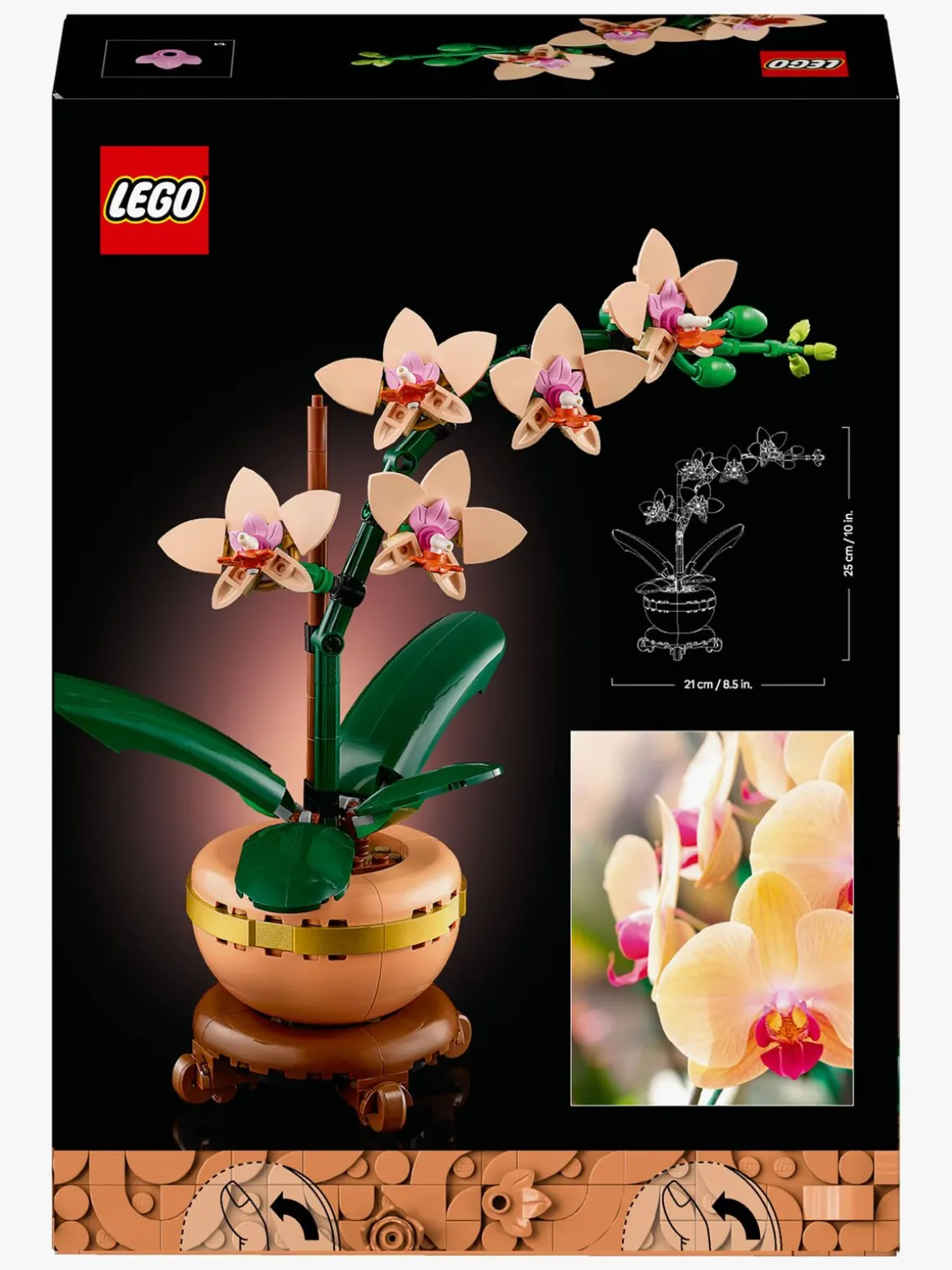 LEGO Botanicals 10343 Mini-orkidé