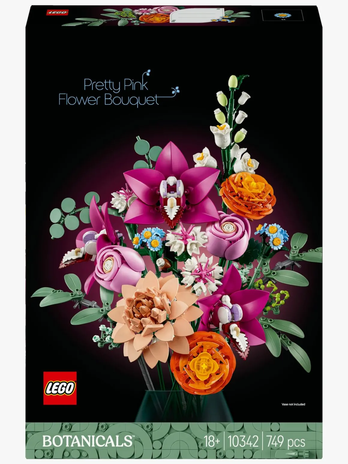 LEGO Botanicals 10342 Smuk pink blomsterbuket