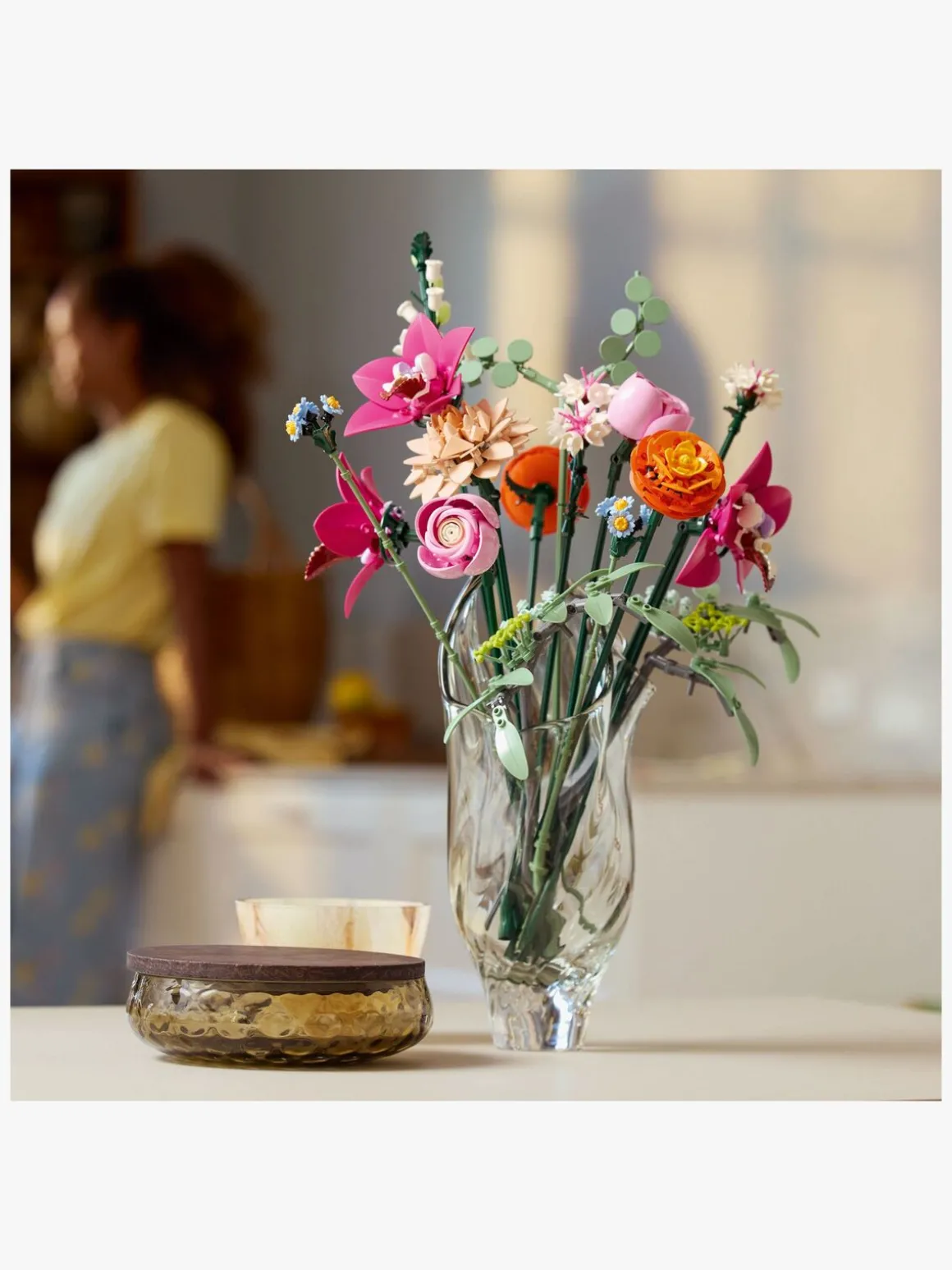 LEGO Botanicals 10342 Smuk pink blomsterbuket