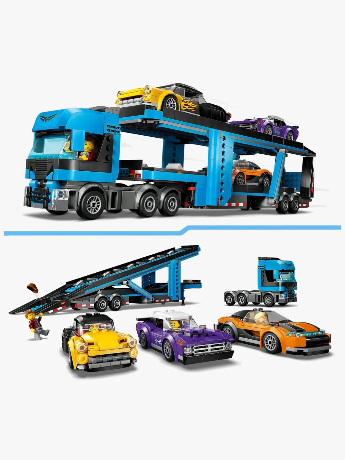 LEGO City 60408 Biltransport med sportsvogne