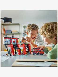 LEGO City 60414 Brandstation med brandbil