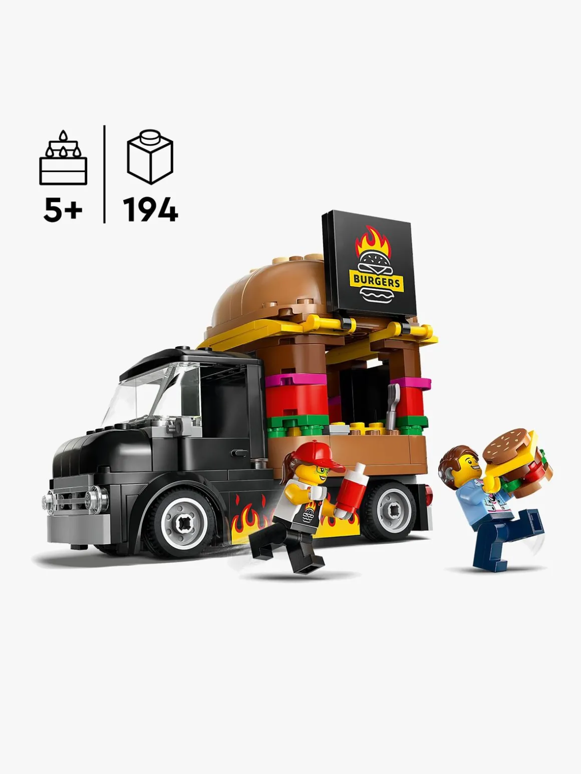 LEGO City 60404 Burgervogn