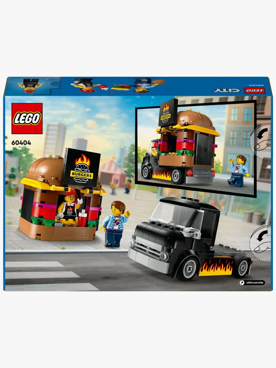 LEGO City 60404 Burgervogn