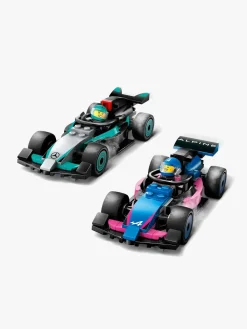 LEGO City 60444 F1-garage: Mercedes-AMG og Alpine-biler