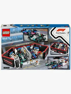 LEGO City 60444 F1-garage: Mercedes-AMG og Alpine-biler