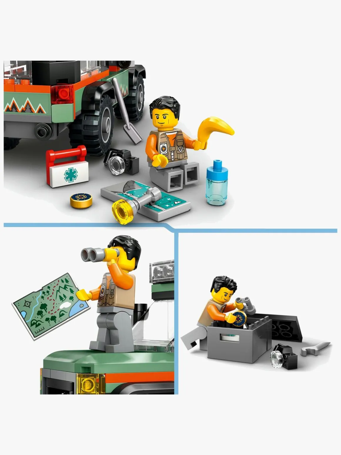 LEGO City 60447 Firhjulstrukket bjerg-offroader