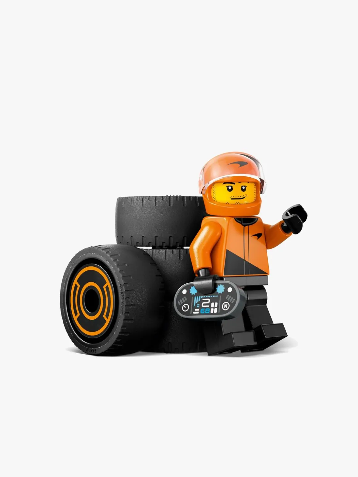LEGO City 60442 F1-kører med McLaren-racerbil