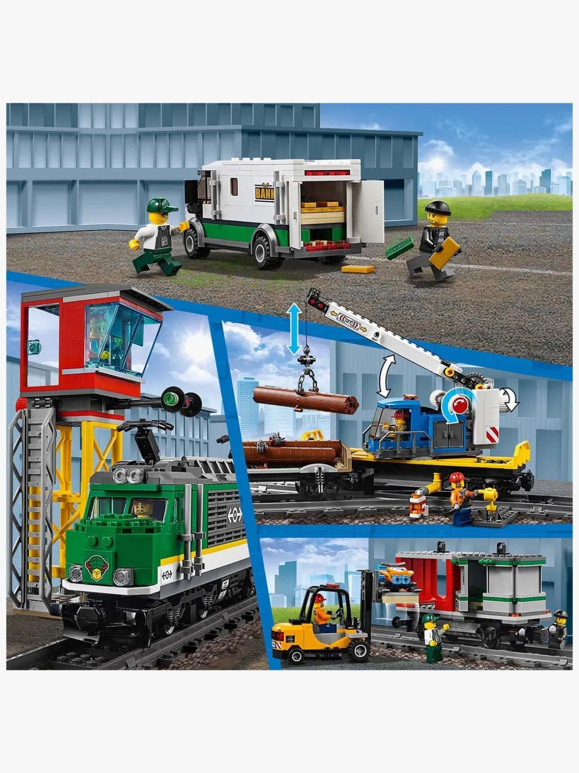 LEGO City 60198 Godstog