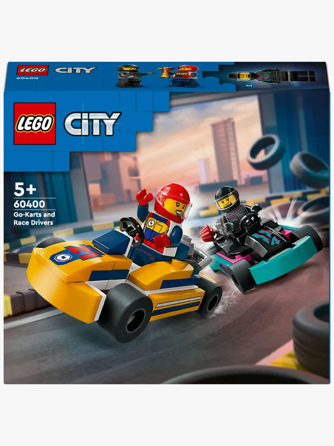 LEGO City 60400 Gokarts og racerkørere