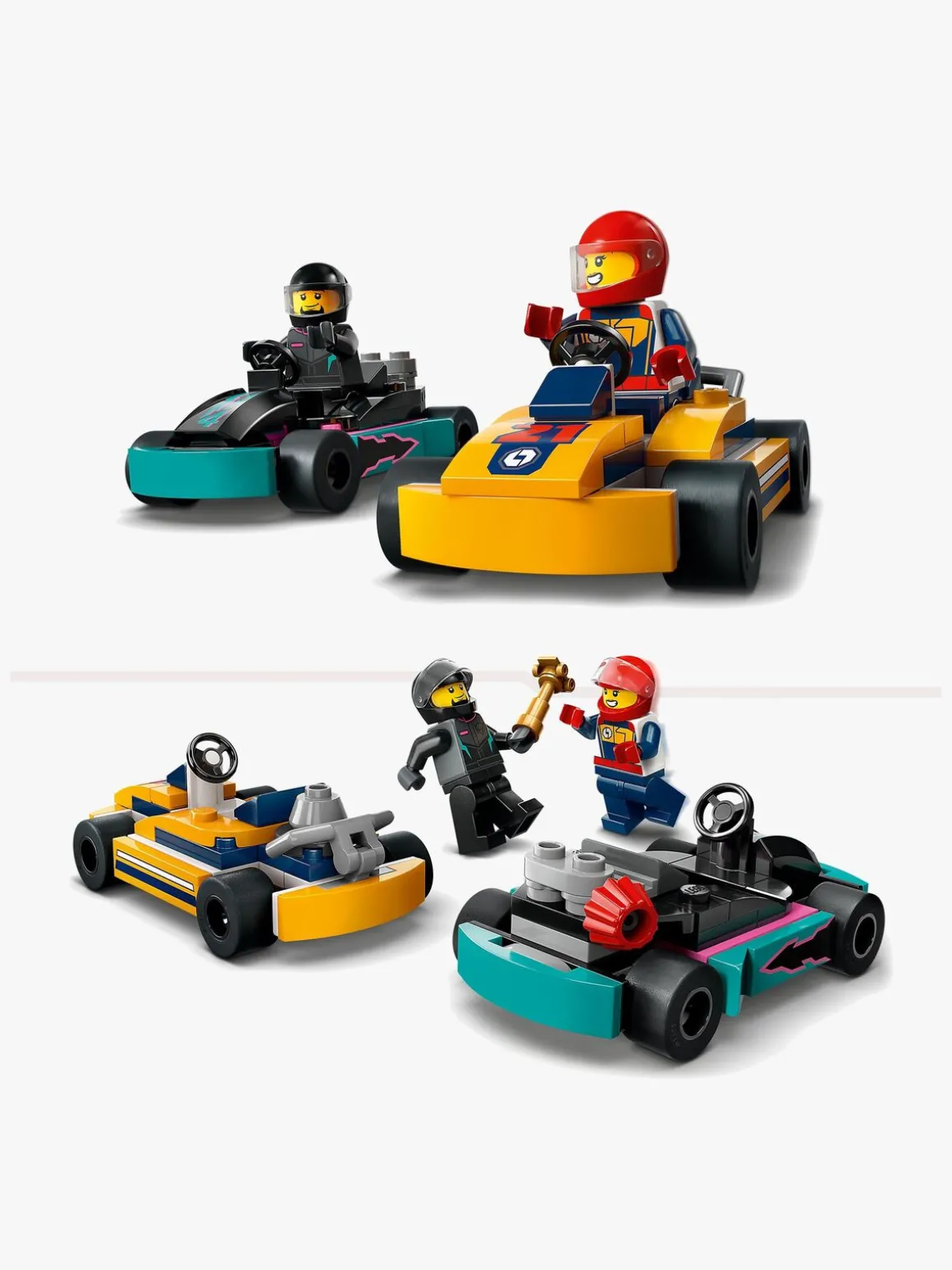 LEGO City 60400 Gokarts og racerkørere