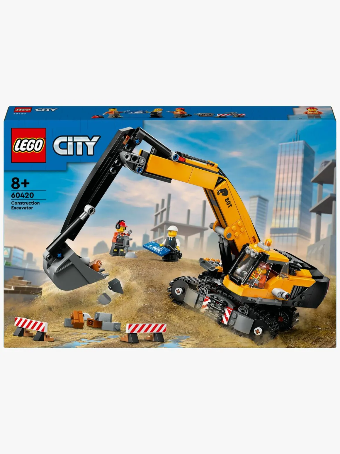 LEGO City 60420 Gul gravemaskine