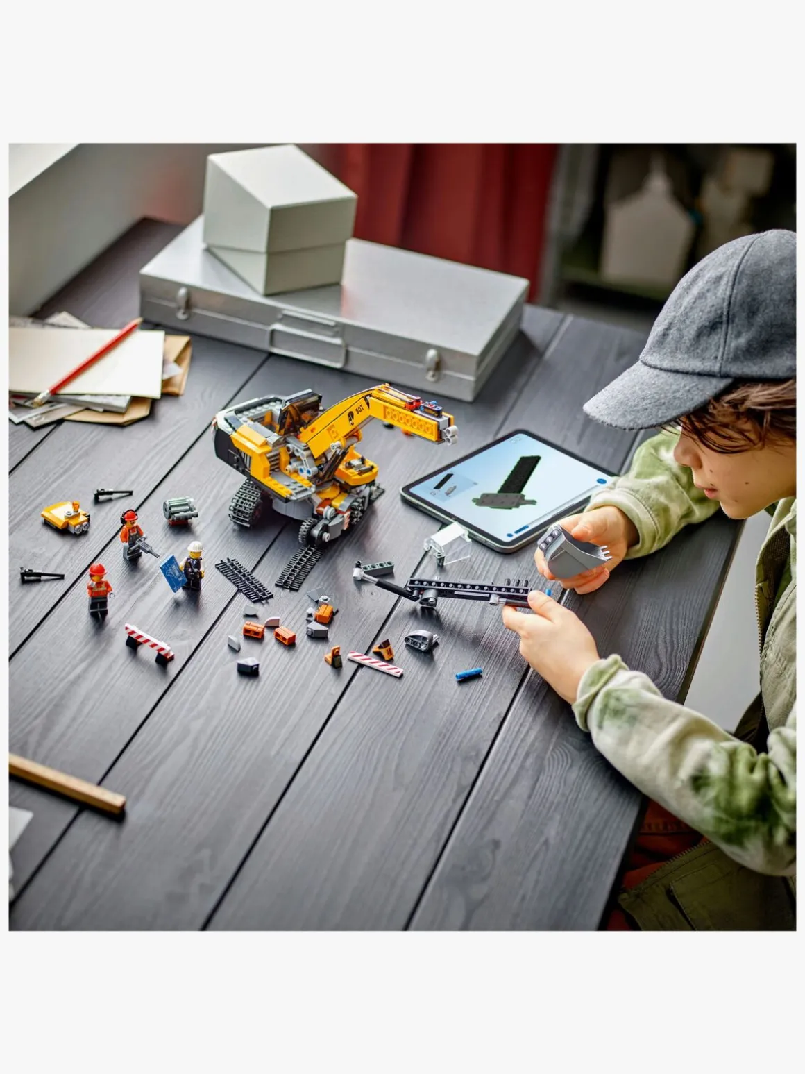 LEGO City 60420 Gul gravemaskine