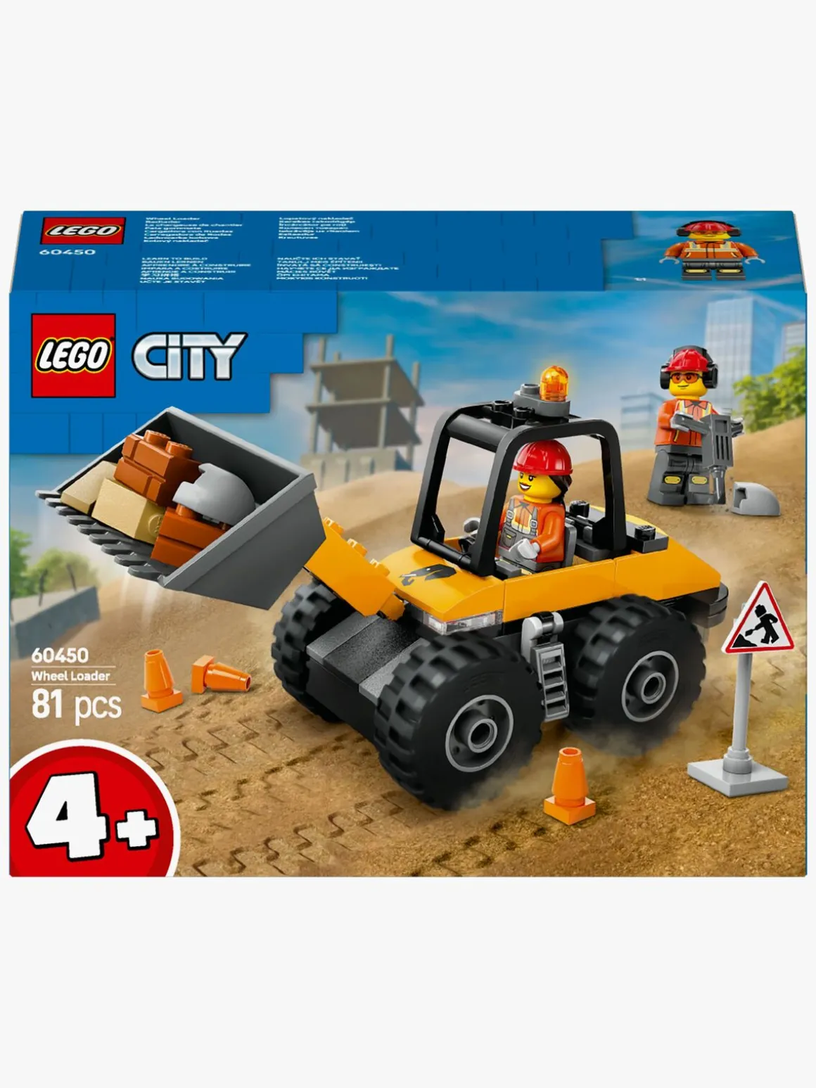 LEGO City 60450 Gul gummiged