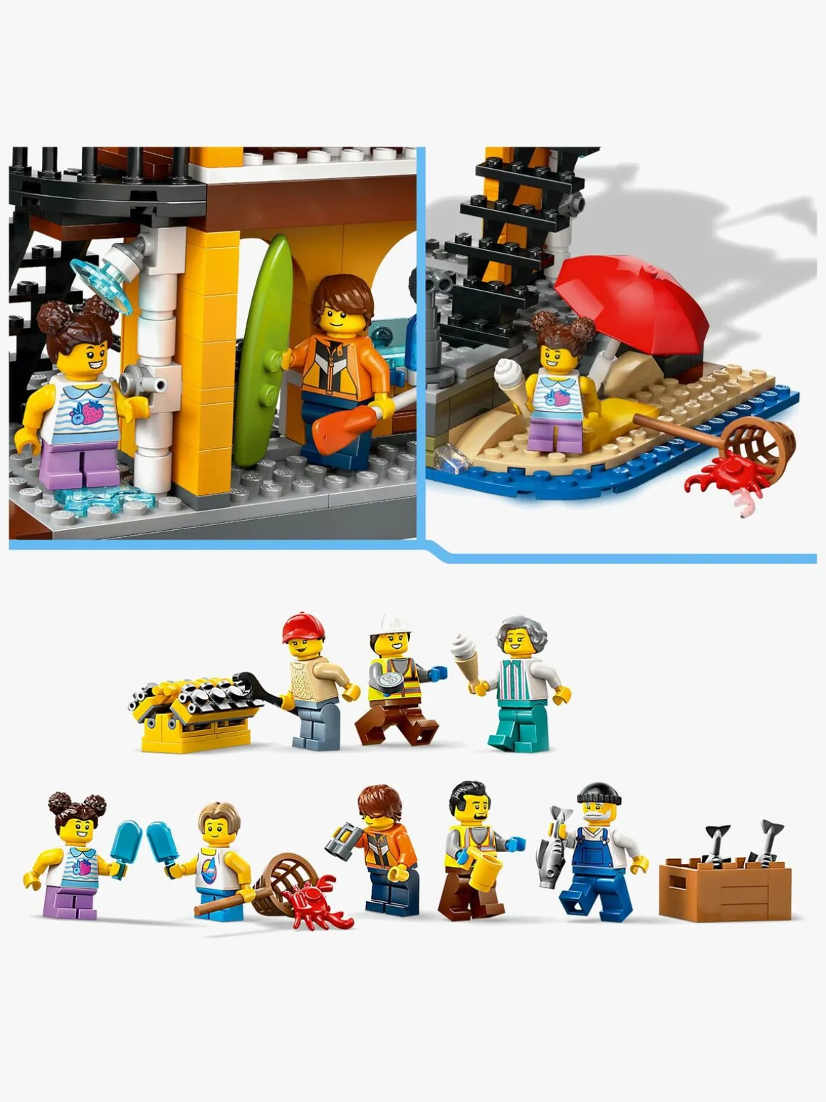 LEGO City 60422 Havnefront med fragtskib