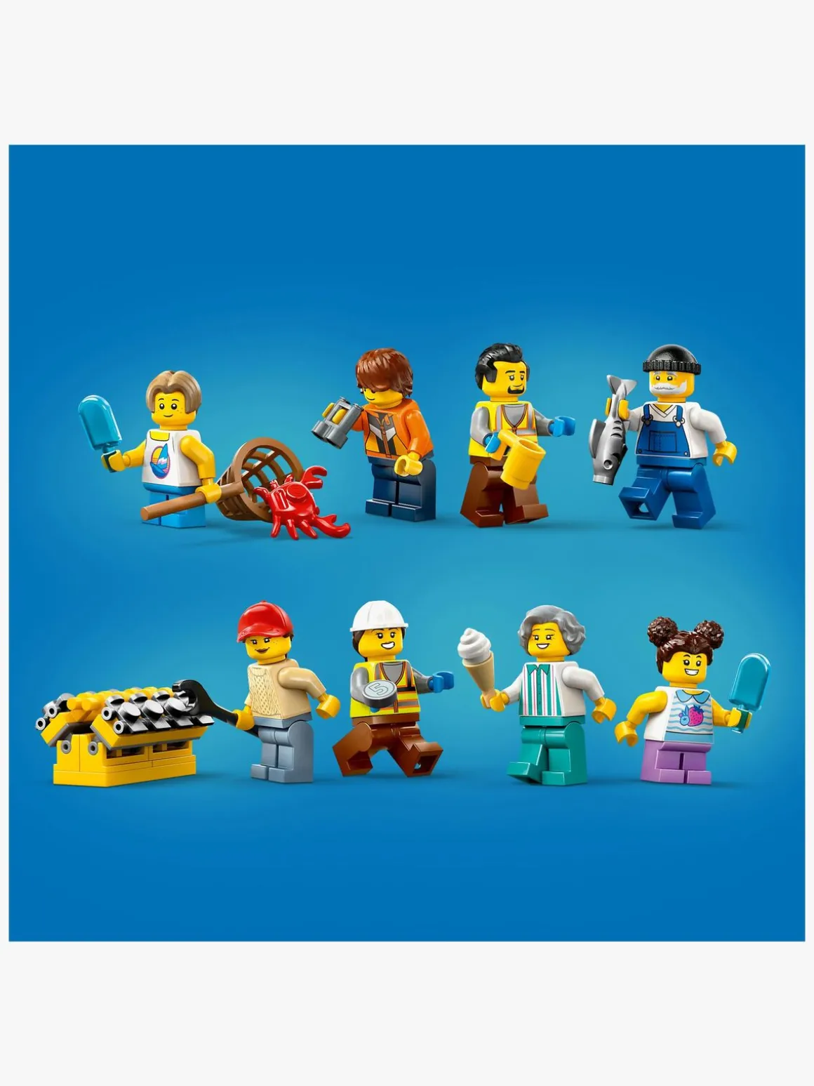 LEGO City 60422 Havnefront med fragtskib