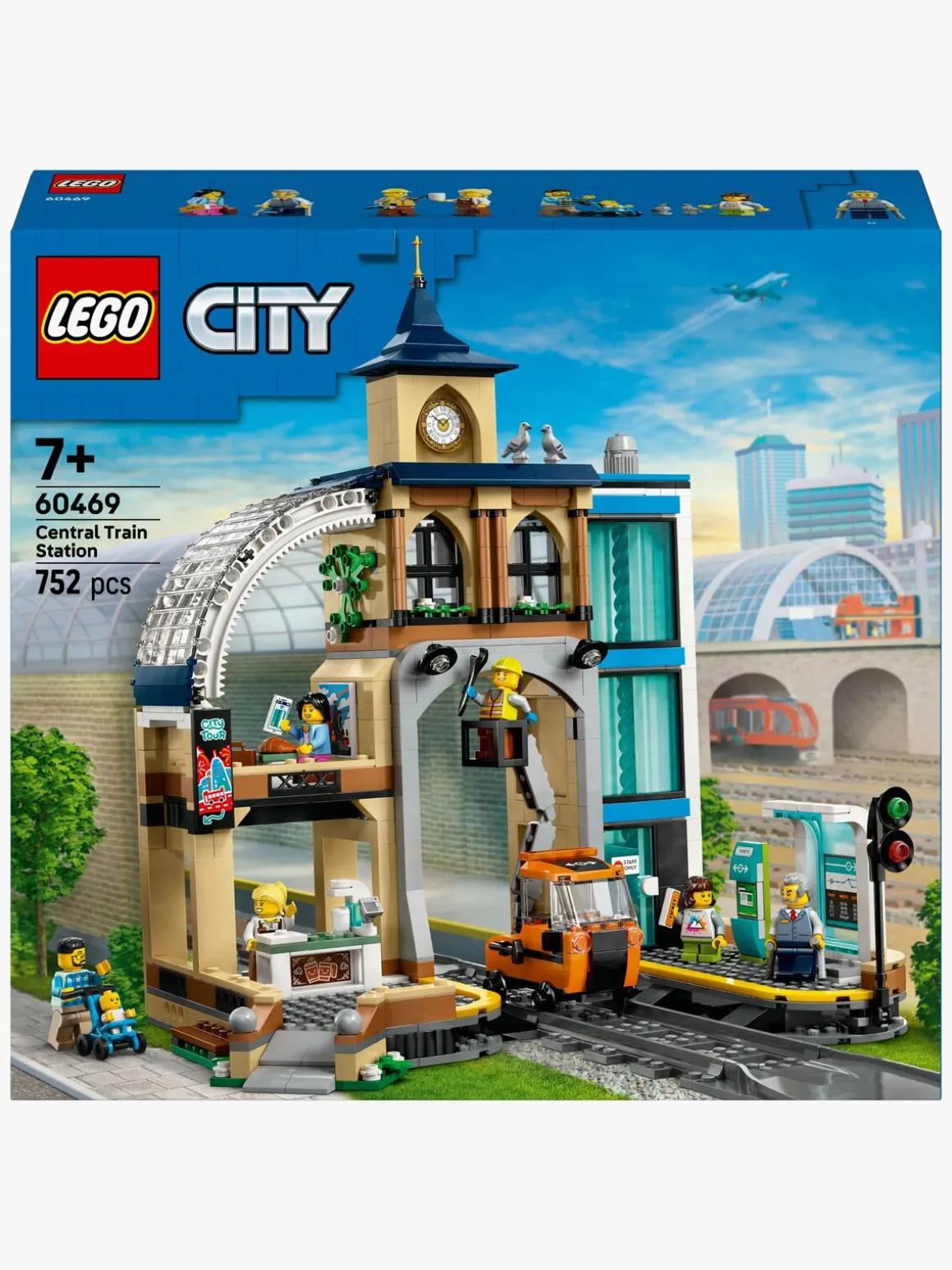 LEGO City 60469 Hovedbanegård