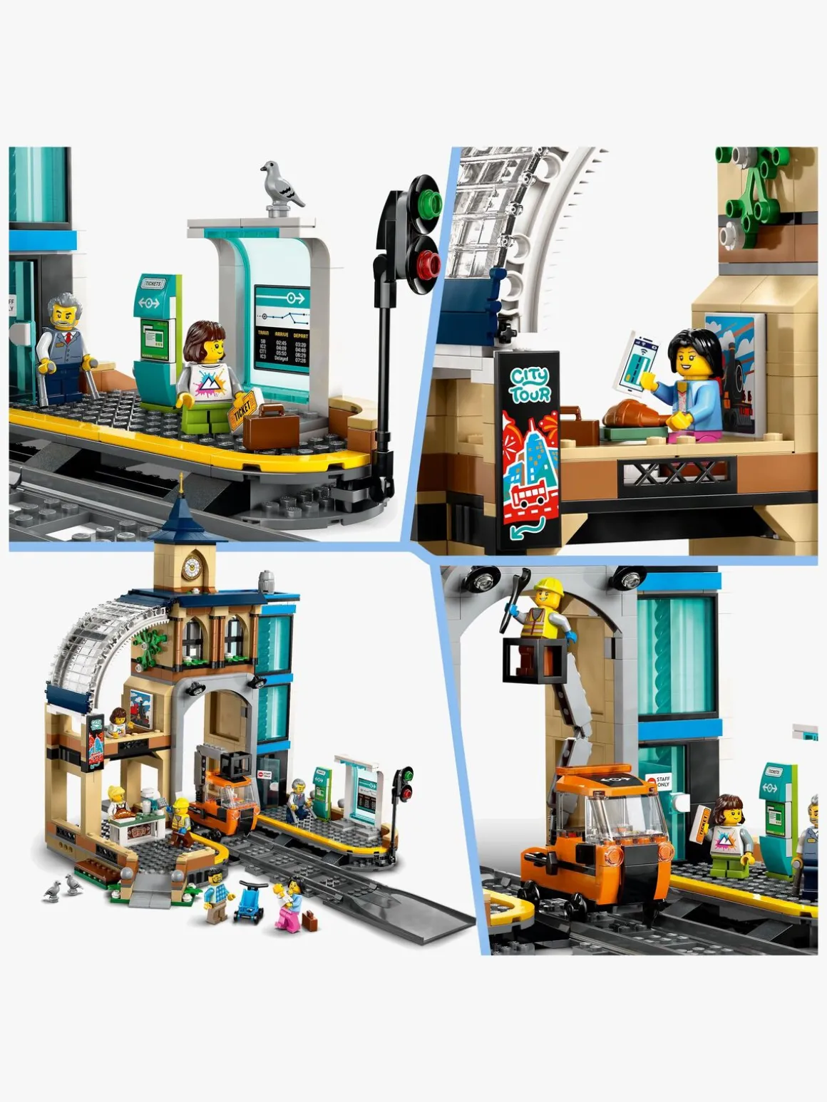 LEGO City 60469 Hovedbanegård