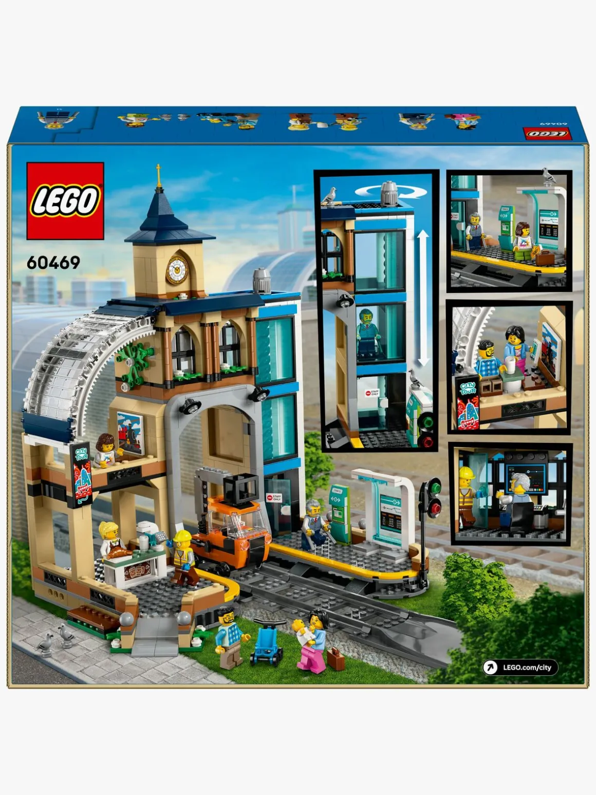 LEGO City 60469 Hovedbanegård