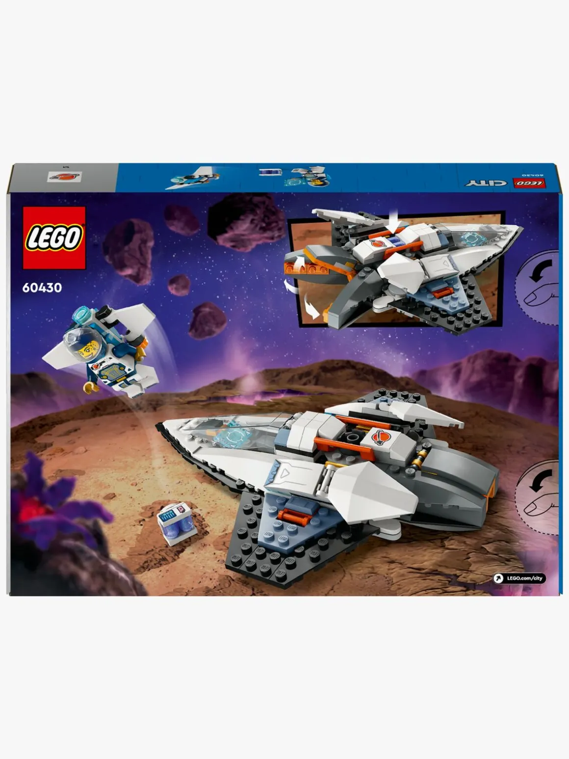 LEGO City 60430 Intergalaktisk rumskib