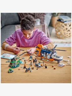 LEGO City 60437 Jungleeventyr – helikopter og ekspeditionsbase