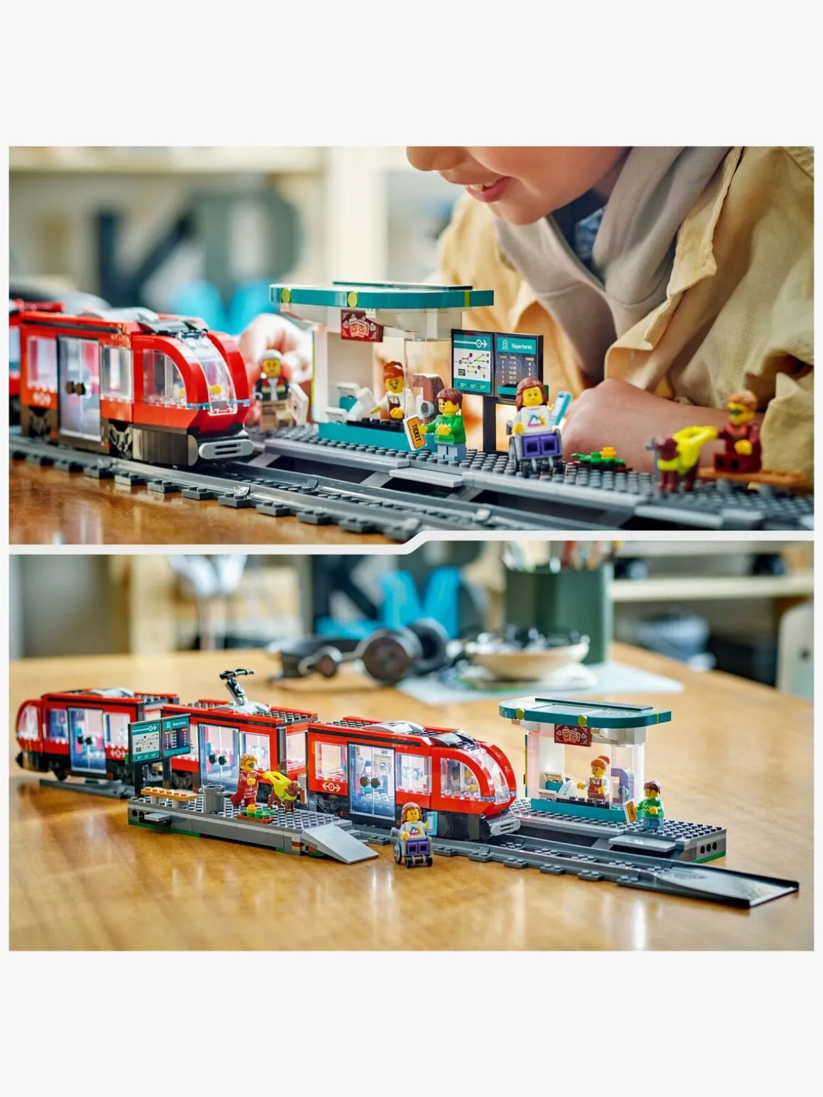 LEGO City 60423 Letbane og station