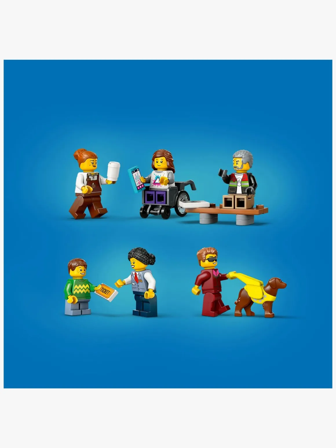 LEGO City 60423 Letbane og station