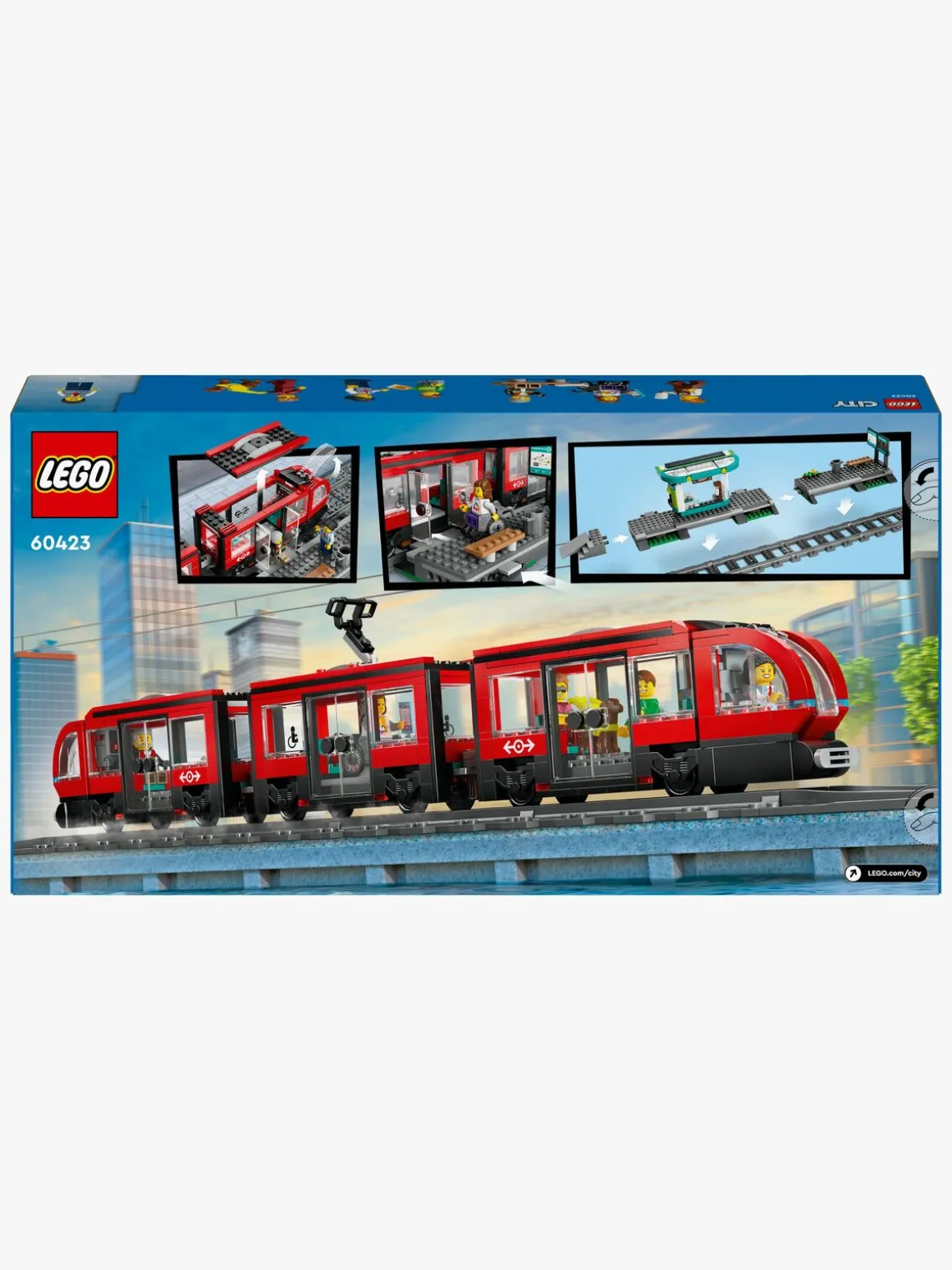 LEGO City 60423 Letbane og station