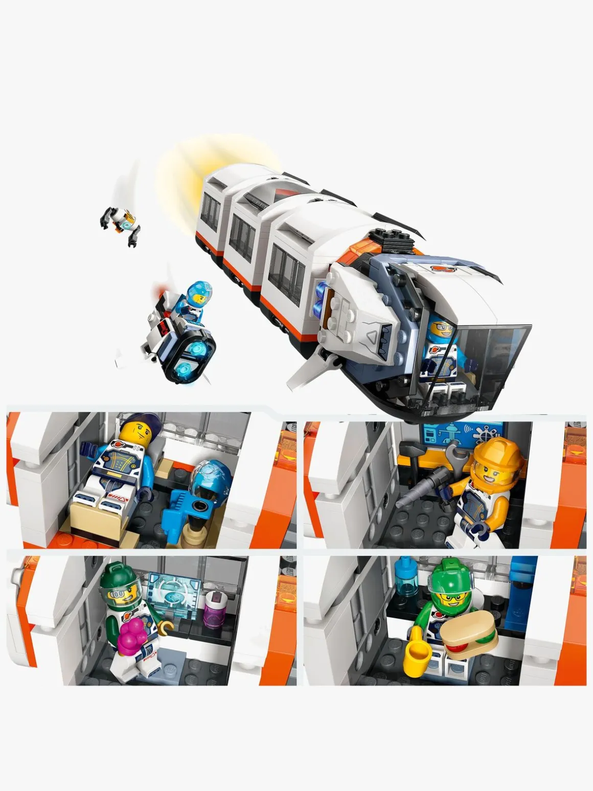 LEGO City 60433 Modulopbygget rumstation