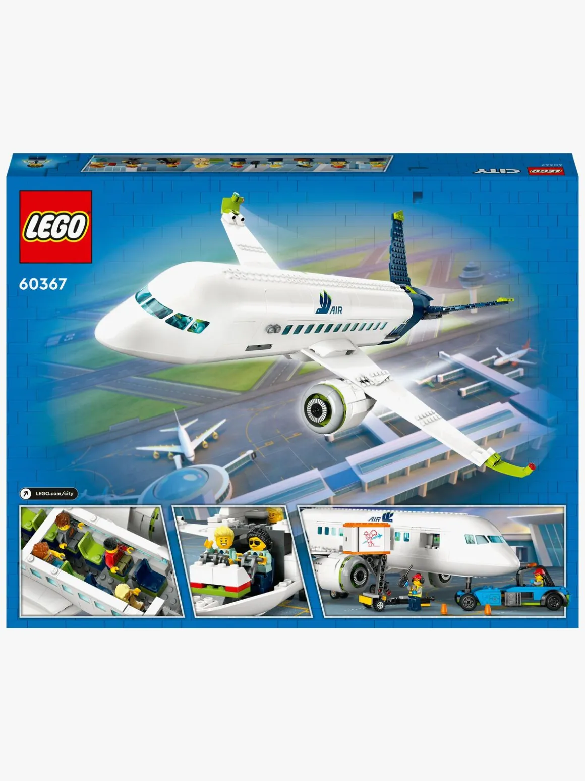 LEGO City 60367 Passagerfly