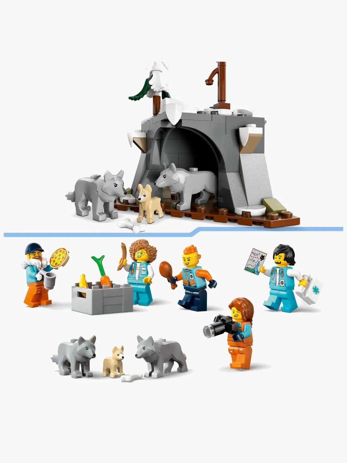 LEGO City 60471 Polarforskernes mobile laboratorium