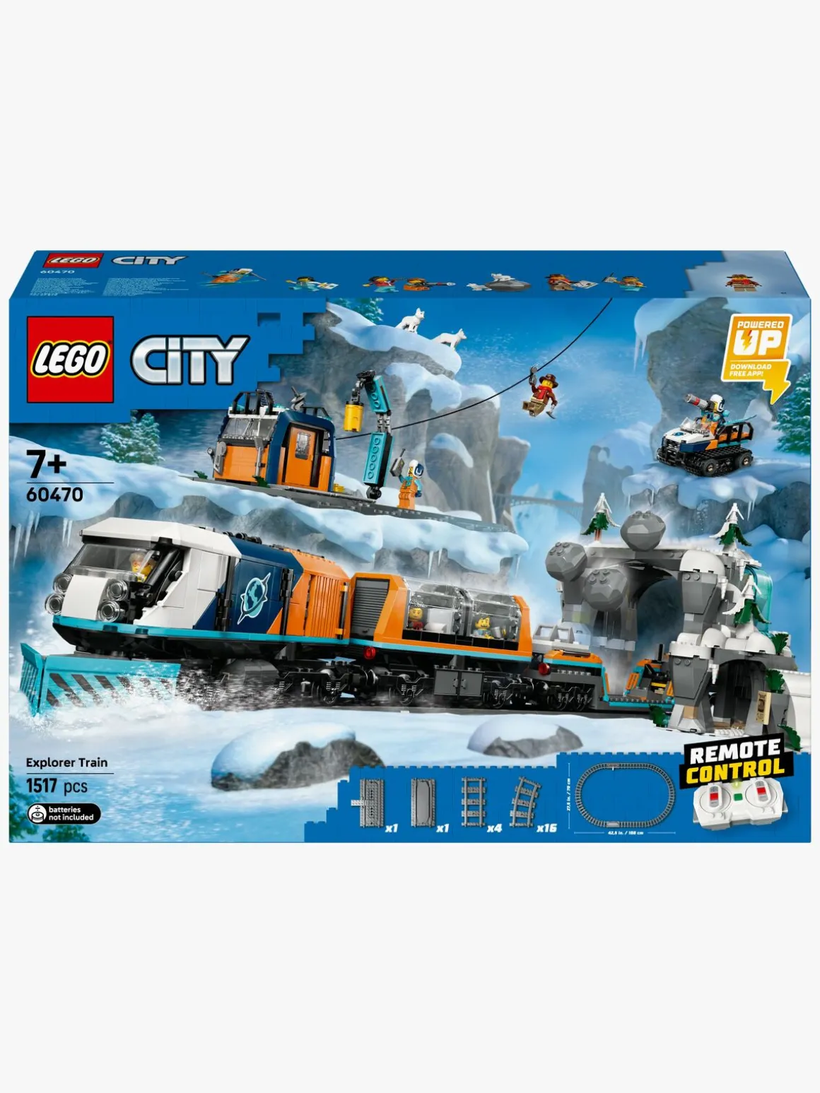 LEGO City 60470 Polarforskernes arktiske eksprestog