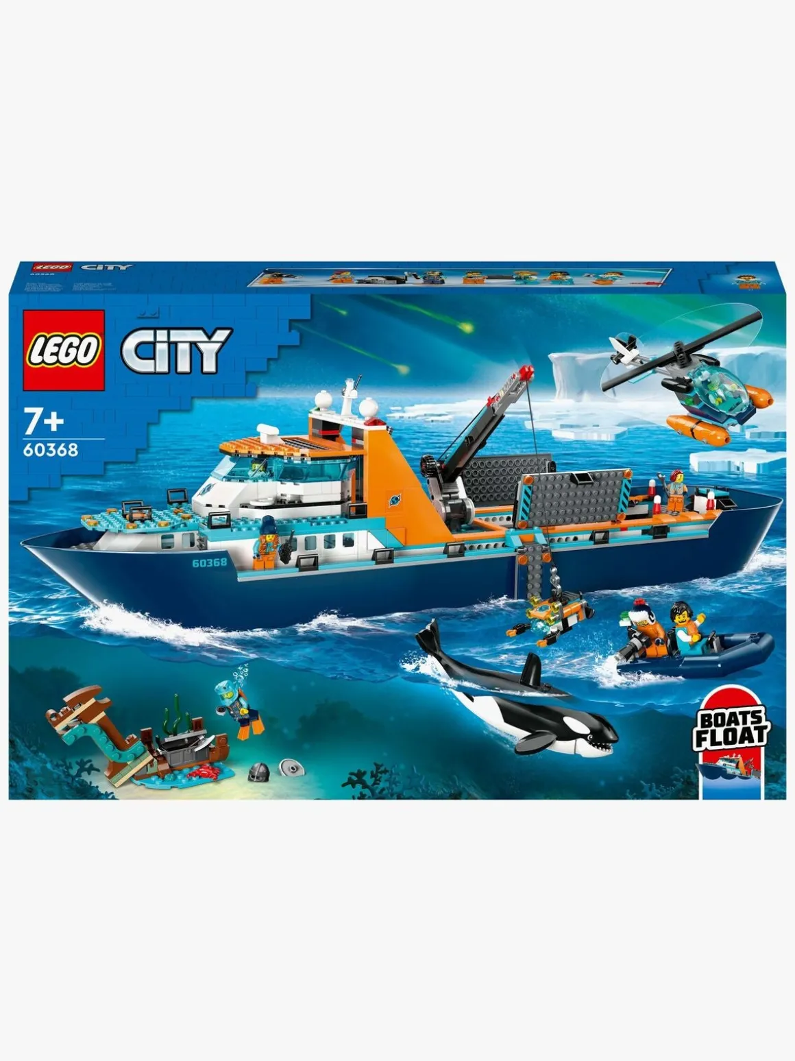 LEGO City 60368 Polarudforskningsskib