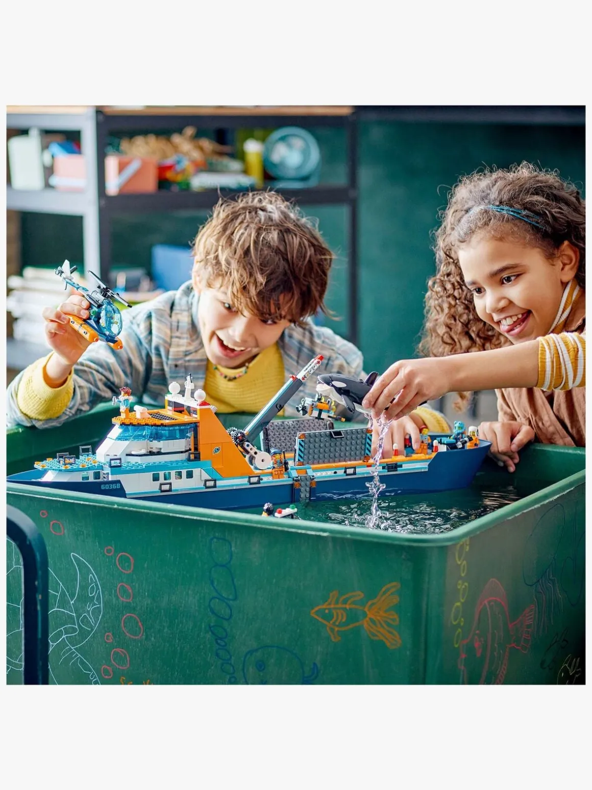 LEGO City 60368 Polarudforskningsskib