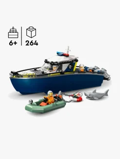 LEGO City 60456 Politibåd på forbryderjagt