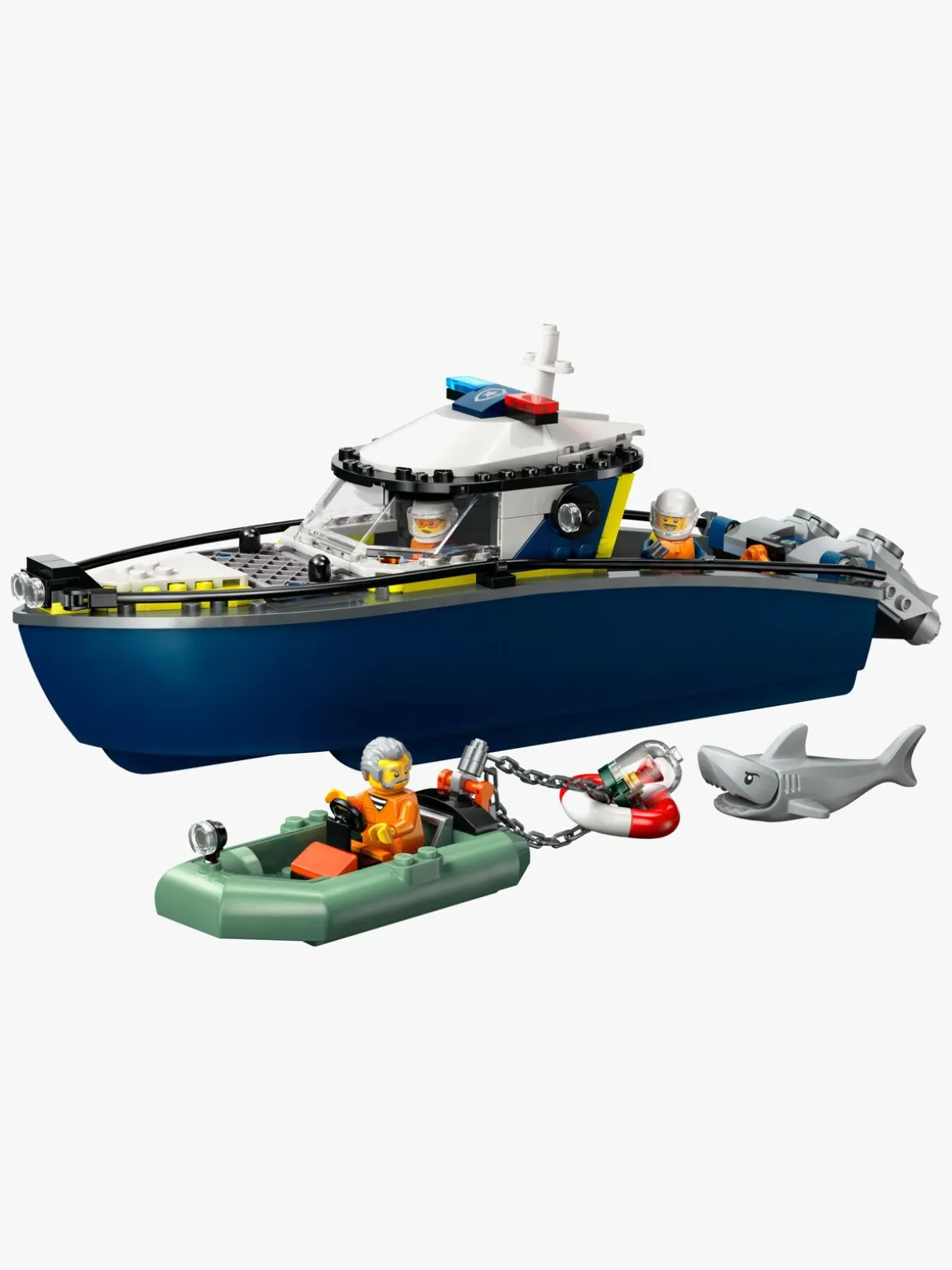 LEGO City 60456 Politibåd på forbryderjagt