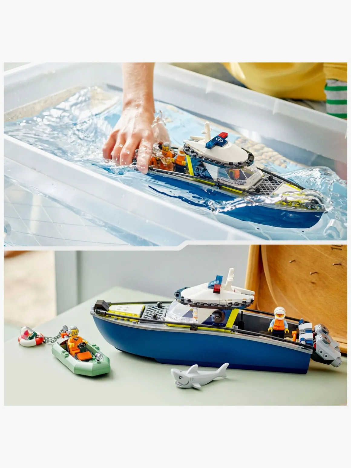 LEGO City 60456 Politibåd på forbryderjagt